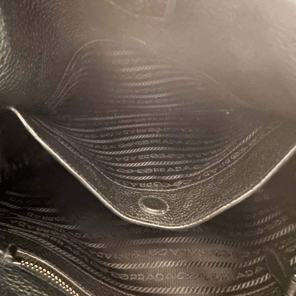 Prada crossbody black calf leather bag - Picture 13 of 13